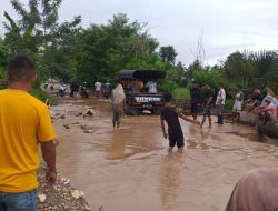 Di Pariti, Banjir Menghanyutkan Dua Rumah Dan Ratusan Warga Terpaksa Mengungsi
