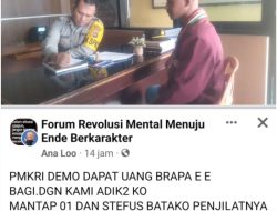 Pemilik Akun  Ana Loo Dan Admin Forum Revolusi Mental Menuju Ende Berkarakter Dilaporkan Ke Polisi Gegara Menghina PMKRI