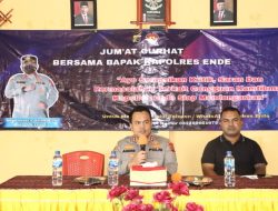 Jumat Curhat Polres Ende, Andre Librian: Kami Akan Berusaha Berikan Yang Terbaik Untuk Masyarakat Kabupaten Ende
