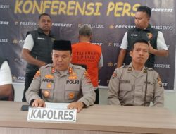 Aparat Polres Ende Tangkap Pelaku Dugaan Kasus Korupsi Pengadaan Mobil Ambulance