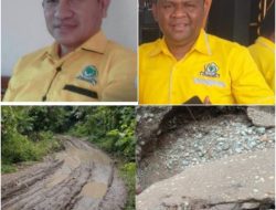 Kader Golkar Ende Dan Mantan Aktivis PMKRI  Ende  Soroti Kondisi Jalan Nangamboa Watumite
