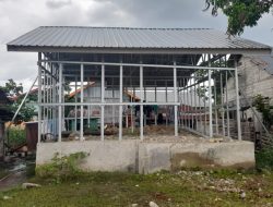 Ditarik Jadi Staf Ahli Bupati, Kalak BPBD Malaka Di Bangun Rumah Hanya Rangka