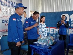 Lantik Pengurus DPAC Hingga DPART, Demokrat Komit Rebut Kursi Ketua DPRD Ende Pada Pileg 2024