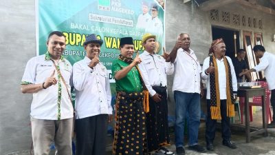 Hari Ini Resmi Empat Orang Kader Partai PKB Nagekeo Daftarkan Diri Sebagai Cawabub