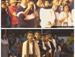 Kegiatan PKKMB Universitas Flores Diakhiri Dengan Malam Inagurasi