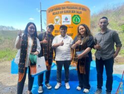Berkat Bunda Juli Laiskodat Dan PTTE Indonesia, Warga Desa Ngara Akhirnya Nikmati Air Bersih