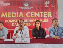 Resmi KPUD Ende Telah Tetapkan Empat Paslon Pilkada Ende 2024