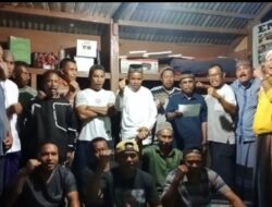 Puluhan Para Tokoh Yang Tergabung Dalam Barisan Tanabe Ambugaga Deklarasi Dukungan Kepada Paket JaSa