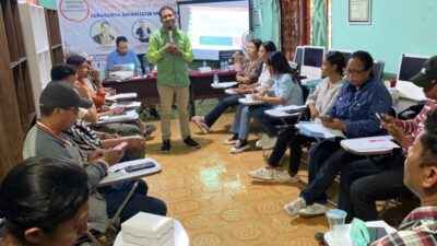 Gelar Lokakarya Jurnalistik, FTBM Kota Kupang Hadirkan Host Viral NTT