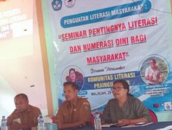 Kades Malinjak Berkomitmen Akan Alokasikan Anggaran Untuk Komunitas Literasi Paraingu Belar