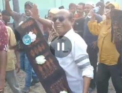 Ribuan Masa Di Kecamatan Ndori Jemput Paket JaSa