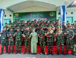 Letkol Inf Dwi Harry Wibowo Resmi Jabat Dandim 1602/Ende, Disambut Tradisi Adat Khas Ende