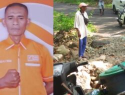 Jembatan Aeteka Putus Total, Ketua DPC Partai Buruh Nangapanda Desak Pemerintah Segera Sikapi