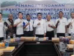 PJN Wilayah IV NTT Teken Kontrak Preservasi Jalan Ende–Maumere dengan Dua Rekanan