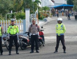 Damai di Tengah Ibadah: Sentuhan Humanis Polres Ende di Perayaan Kenaikan Isa Al-Masih