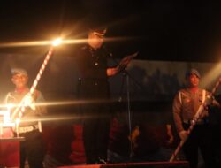 Kapolres Ende Pimpinan Upacara Malam Renungan di Taman Bung Karno: Menyelami Jejak Pancasila di Tanah Pengasingan
