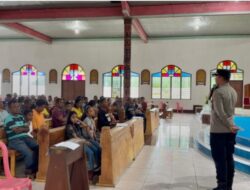 Polsek Ndona Imbau Kamtibmas Jelang Perayaan Komuni Suci Pertama