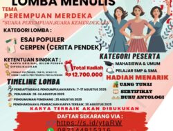 TP PKK NTT Gelar Lomba Menulis Bertema “Perempuan Merdeka, Suara Perempuan, Suara Kemerdekaan”