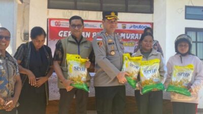 Polres Ende Luncurkan Gerakan Pangan Murah Serentak di Kabupaten Ende