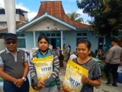 Dalam Rangka Gerakan Pangan Murah, Polres Ende Salurkan 24 Ton Beras