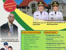 Sambut Hari Literasi Internasional 2025, PKBM Deflobamora Kabupaten Belu Gelar Lomba Menulis Karya Tulis Bagi Peserta Didik SMP dan Paket B