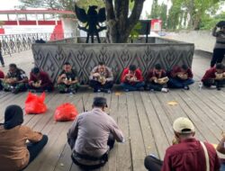 Kapolres Ende dan Dandim 1602 Pimpin Pengamanan Aksi Unjuk Rasa Damai Aliansi Mahasiswa