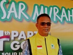 Herry Wadhi, Ajak Masyarakat Ikut Partisipasi dalam Kegiatan Pasar Murah yang Digelar Partai Golkar Ende