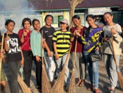 Sambut Harnas, Pemuda GSJA Ende Gelar Kegiatan Baksos di Pasar Wolowona