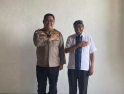 Mempererat Silaturahmi Dengan Tokoh Agama, Kapolres Ende, AKBP Yudhi Sowan Ke Uskup Agung Ende