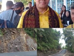 Pantau Jalan Ndona- Sokoria, Gubernur NTT Katakan, Hasil pekerjaan  PT.BCTC Cukup Baik dan Akan Lanjut Sampai Nggela