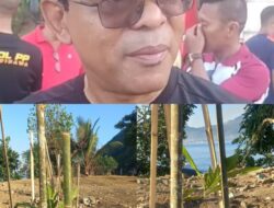 Bupati Yosef Tanam Pohon Sukun Yang Menginspirasi Lahirnya Pancasila Di Sempadan Ndao