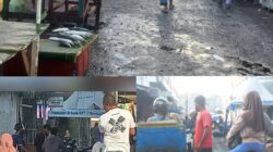 Sat Pol.PP Ende Biarkan Kondisi Pasar Mbongawani Kembali Kumuh Dan Tidak Terawat, Pedagang Kaki Lima Kembali Berjajalan Di Tepi Jalan