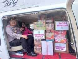 Helikopter Polri Tembus Desa Terisolir di Ende, Salurkan Bantuan Logistik Bagi Warga Terdampak Gempa