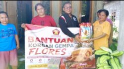 DPW Gerindra NTT Salurkan Bantuan untuk Warga Terdampak Gempa di Ende