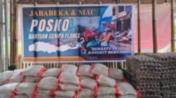 Gempa Flores: Djafar Ahmad Gandeng Korporasi Nasional Salurkan Ribuan Paket Sembako untuk Warga Ende