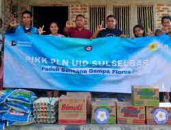 Gandeng PIKK, PLN ULP Ende Salurkan Bantuan Kemanusiaan bagi Warga Terdampak Gempa di Pantura