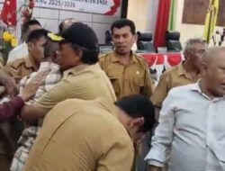 RDP Alokasi Anggaran Penanganan Bencana Alot, Ketua DPRD Ende Bogem Anggota Dewan Dari Hanura