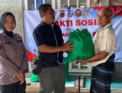 Sambut Hari Jadi Humas Polri ke-75, Sihumas Polres Ende Salurkan Bantuan Bagi Masyarakat